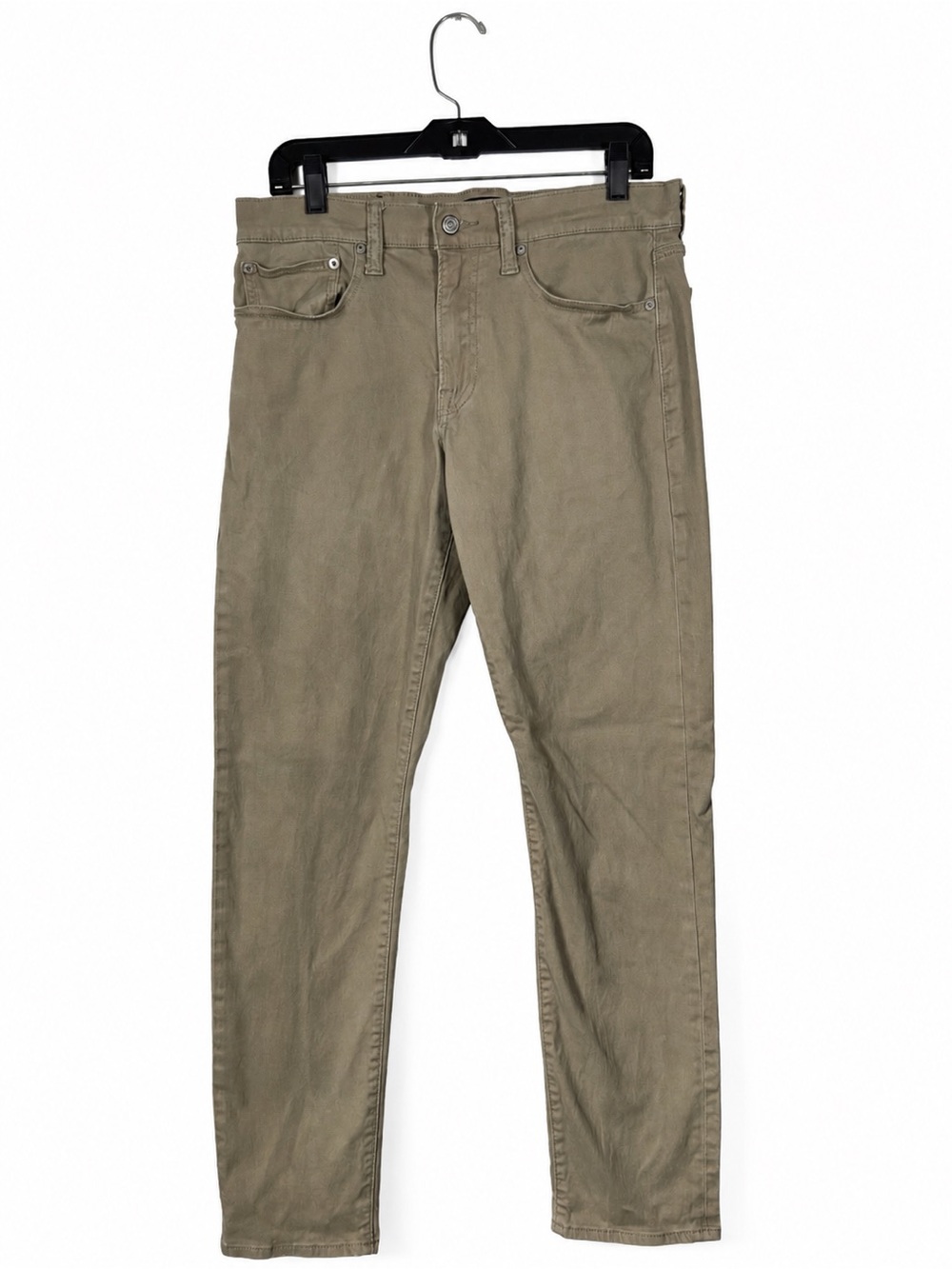 Lucky Brand 121 Heritage Straight leg Utility Work Wear Pants Khaki Tan W31 L32